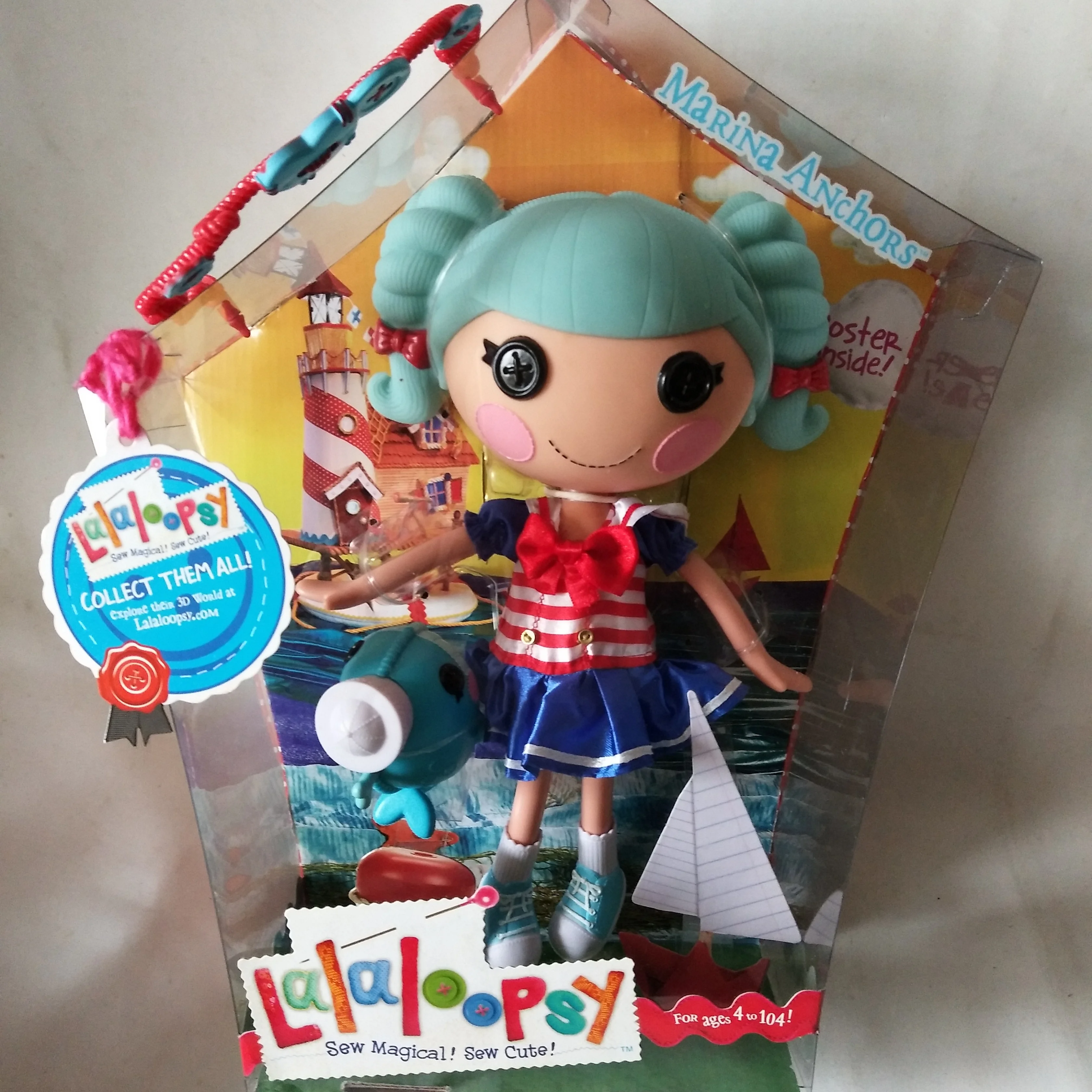 Новинка 32 см Lalaloopsy Lala-Oopsies Русалочка фигурка куклы для девочек детские игрушки украшения детские подарки - Цвет: 4
