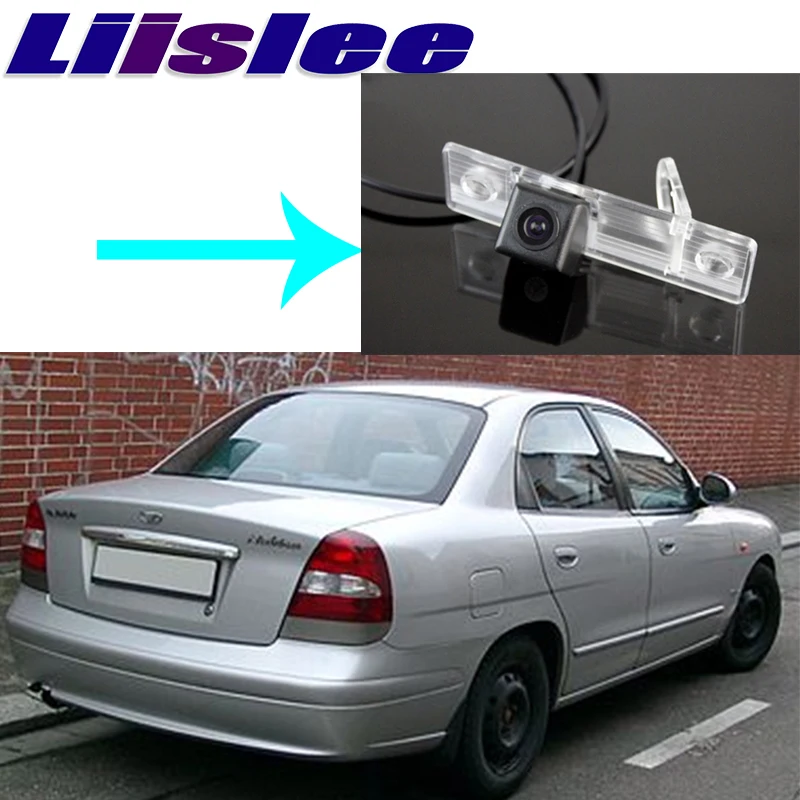 Liislee For Daewoo Lacetti Premiere Matiz Nubira Car Camera High Quality Rear View Back Up Camera For PAL : NTSC to Use | RCA