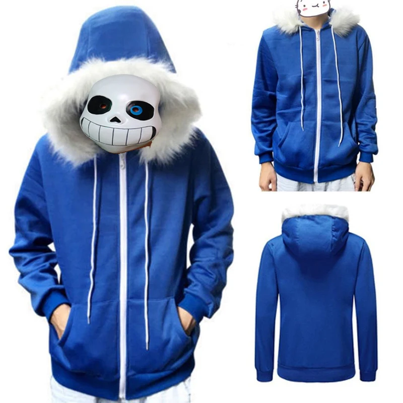 Детская и взрослая Sans Undertale Косплэй толстовки маскарадные латексные маски куртка