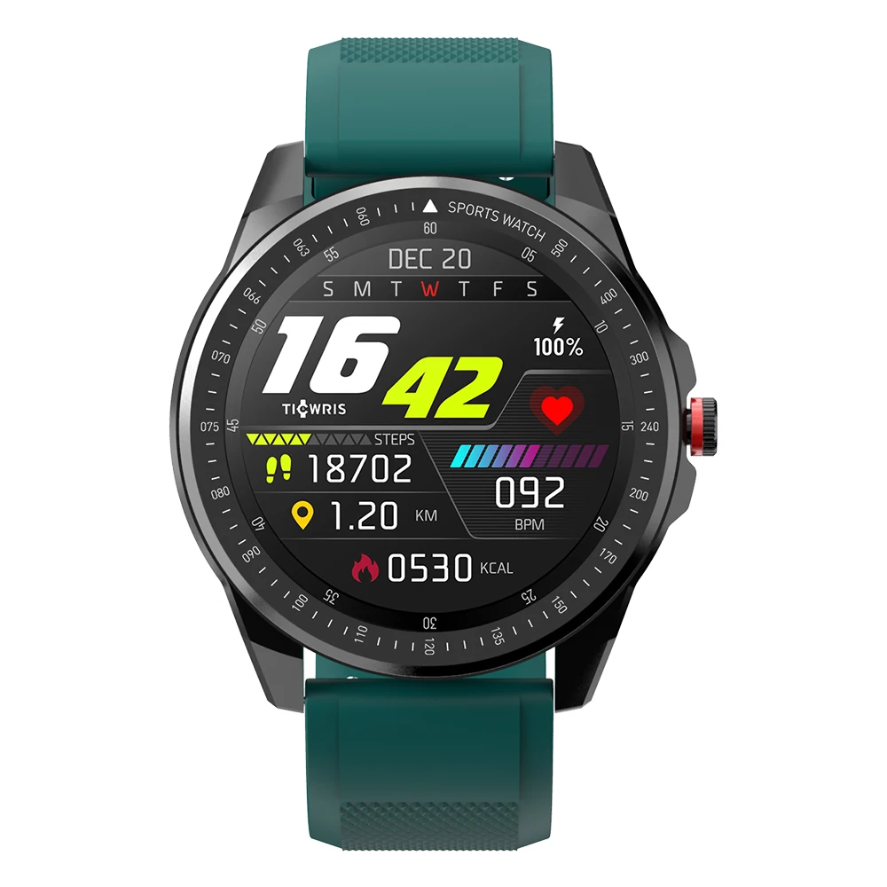 US $34.19 Ticwris Rs Smartwatch Men Ip68 Waterproof Heart Rate Monitor Bluetooth Sport Fitness Tracker Smart Watch For Android Ios