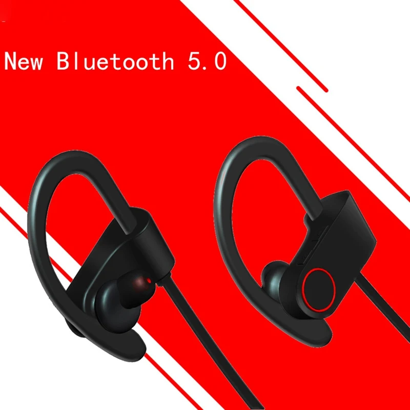 Bluetooth гарнитура Висячие Наушники Беспроводные Стерео спортивные наушники для мобильного телефонная Bluetooth гарнитура