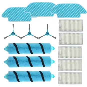 

roller brush side brush mop for Cecotec Conga 4090 vacuum cleaner robot sweeper conga 4090 refills