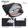 TINYAT Men's Bags Light Canvas Shoulder Bag For 7.9' Ipad Casual Crossbody Bags Waterproof Business Shoulder bag for men 0.13kg ► Photo 3/6