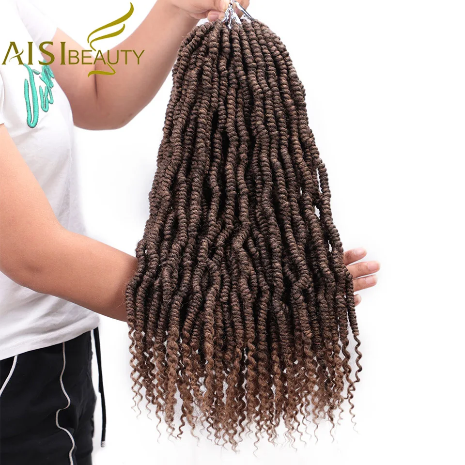 Pre Twisted Spring Twist Hair Synthetic Crotchet Hair Extensions