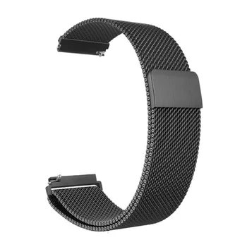 

22mm for Samsung Galaxy 42/46 mm Active 2 Watch Bands B57 Straps Loop Milanese Strap Stainless Steel