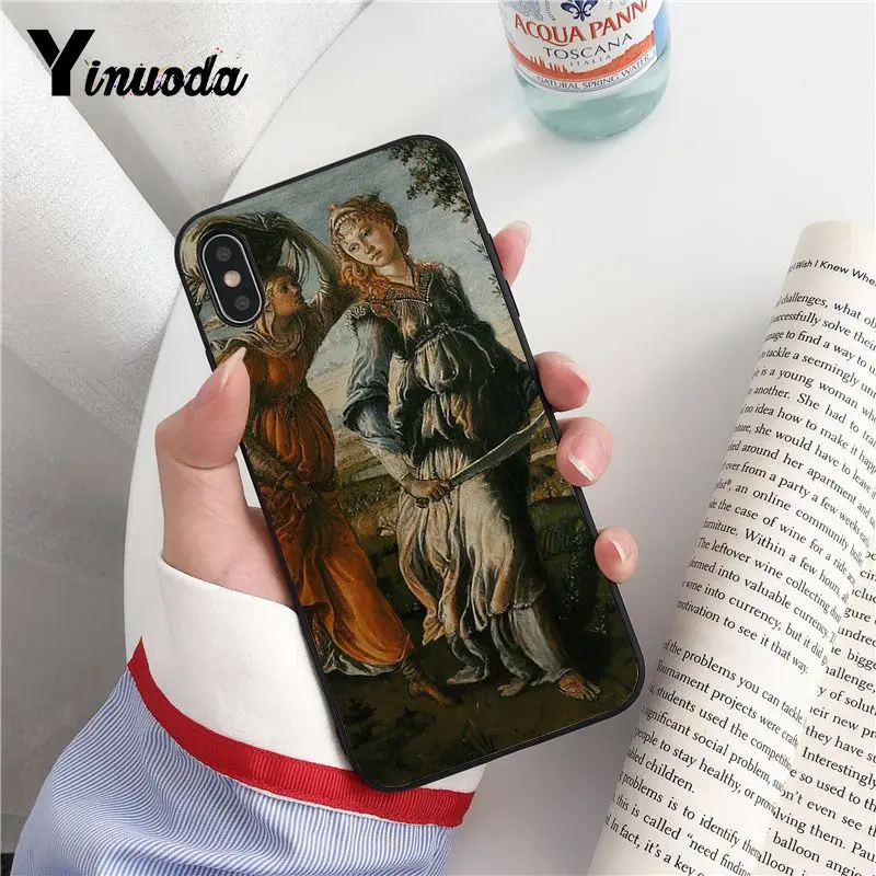 Yinuoda художественные картины Рождение Венеры клиента высокого качества чехол для телефона iPhone 8 7 6 6S Plus 5s SE XR X XS MAX Coque Shell - Цвет: A4