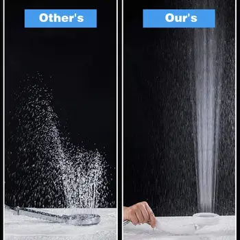 

High Pressure Handheld Shower Head, Best Pressure Boosting Rainfall Spray Shower Head with Angle Adjustable One Shower Head