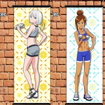 

Anime Poster Dumbbell Nan Kilo Moteru Sakura Hibiki Uehara Ayaka wall scroll Art Prints Home Room Decoration