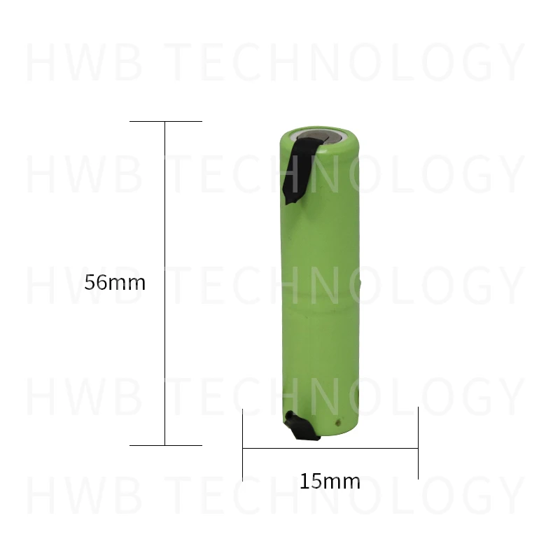 1 шт./лот ni-mh 2/3AA 800MAH 2,4 V батарея электрическая бритва аккумулятор