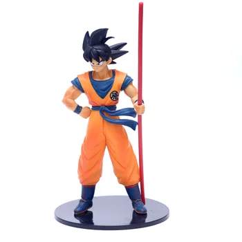 

Dragon Ball Z Goku 20th Super Saiyan Anniversary Ruyi Standing Ver. Action Figure DBZ Commemorative Model Toy