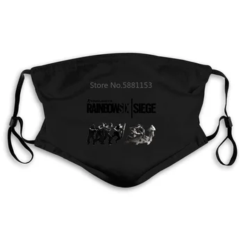 

Treask Koyee Men's Tom Clancy's Rainbow Six Siege Poster Discount Mouth Mask Women's kid PM2.5