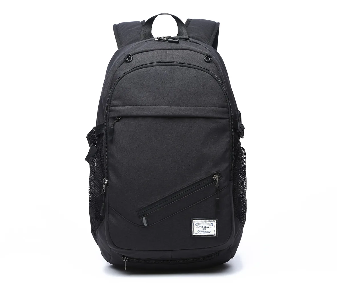 

Loiee Business Water Resistant Basketball Backpack with USB Charging Port Fits