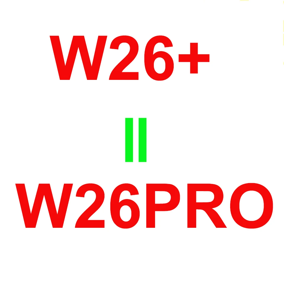 US $76.00 4Pcs Smartwatch IWO W26 pro W26