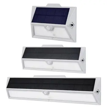 

9/21/33LED Solar Wall Lamp Multi-function Practical Human Induction Sensor Remote Control Outdoor Garden Landscape Yard Light