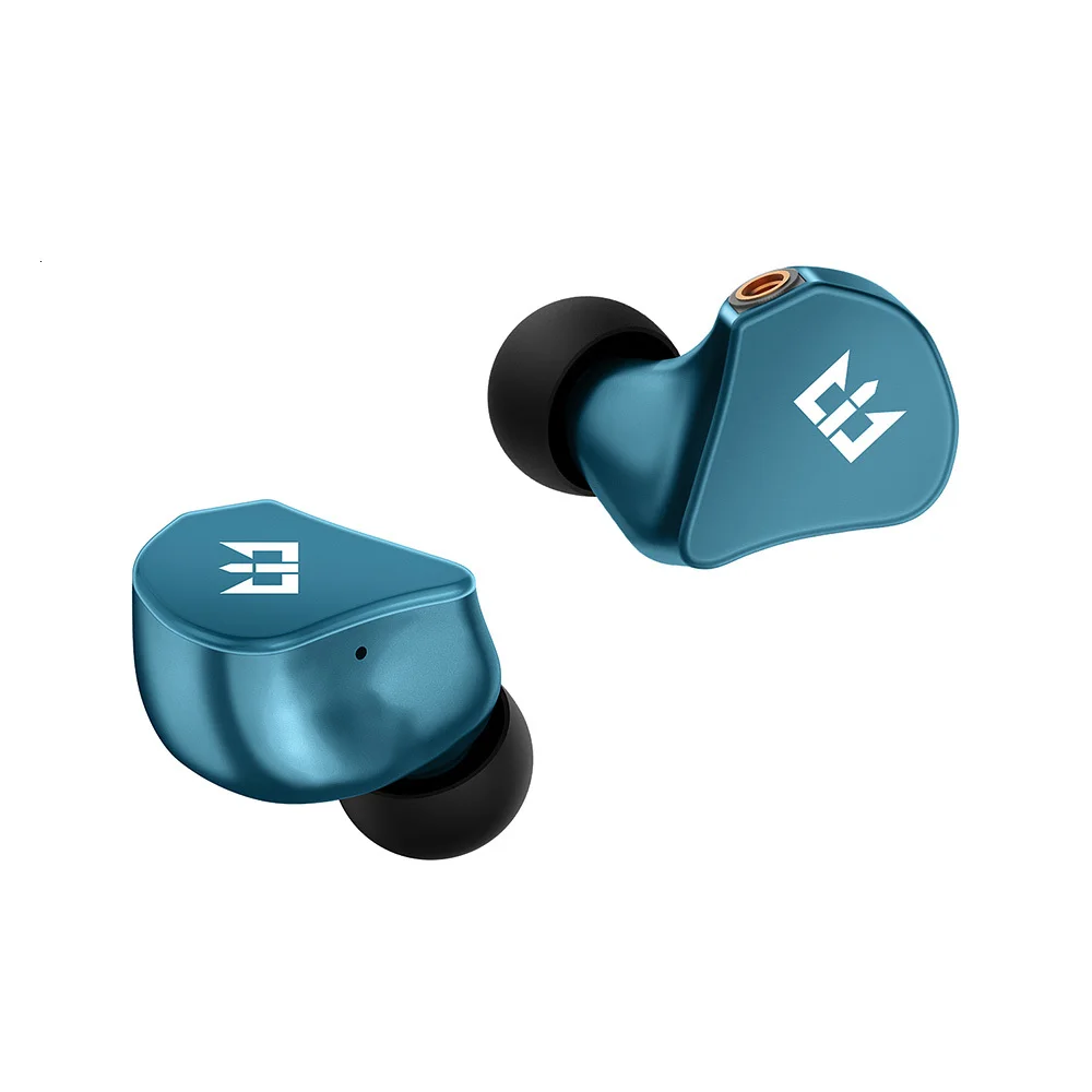 TRI I4 вкладыши наушники гарнитура DJ монитор Hi-Fi игровой наушник 1BA+ 1DD Гибридный блок интерфейсом MMCX отсоединяется