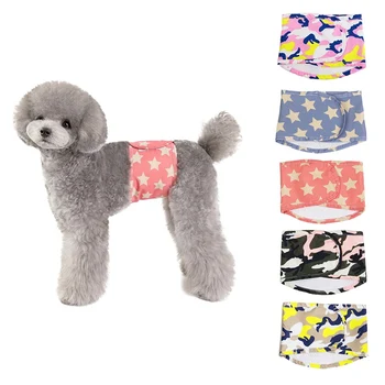 

1Pcs Pet Dog Wrap Belly Band Waterproof Urinary Wrap Diaper Reusable Physiological Pants Medium Large Male Dog Nursing Nappy