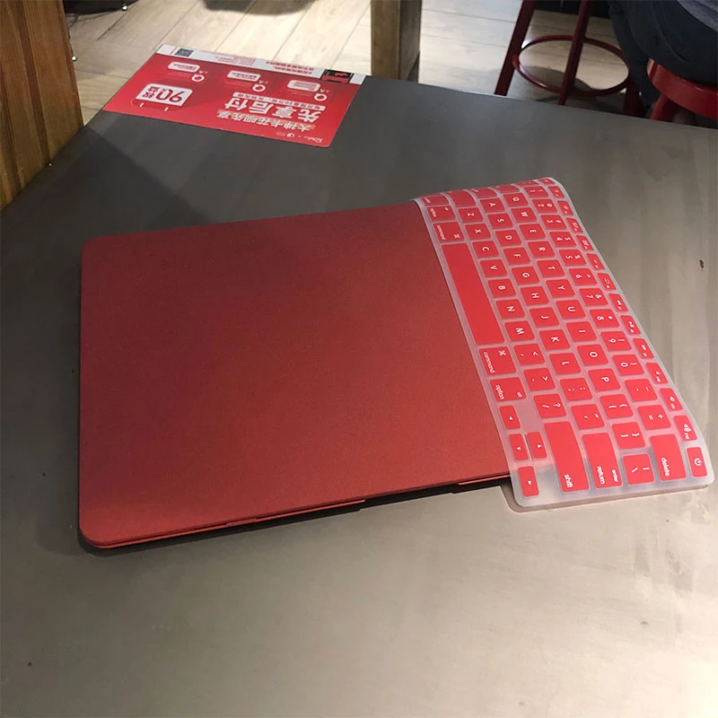 Однотонный чехол для Macbook Air 13 A1932, чехол для клавиатуры, чехол для ноутбука MacBook Air 13 Pro retina 11 12 13,3 15 Touch Bar