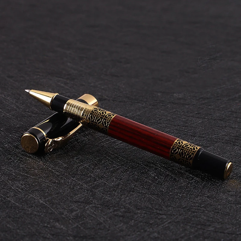 Fountain Pen Classic Design Metal Rose Wood Ink School Student Homework Gift Buy 2 Send Gift