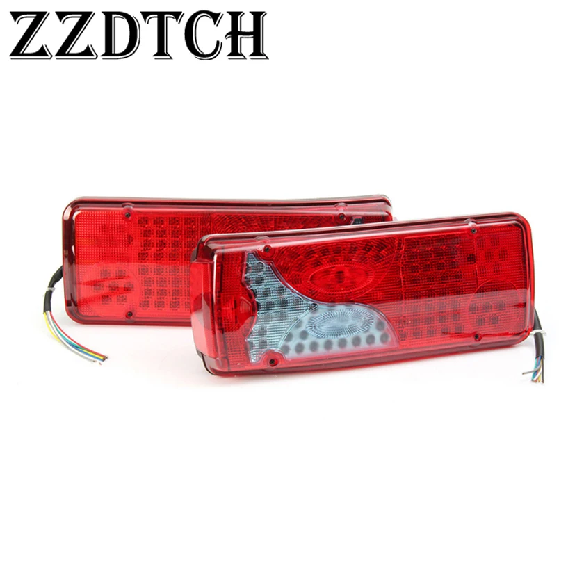 

ZZDTCH 2PCS 24V led tail lamp used for MAN scania truck tail lamp