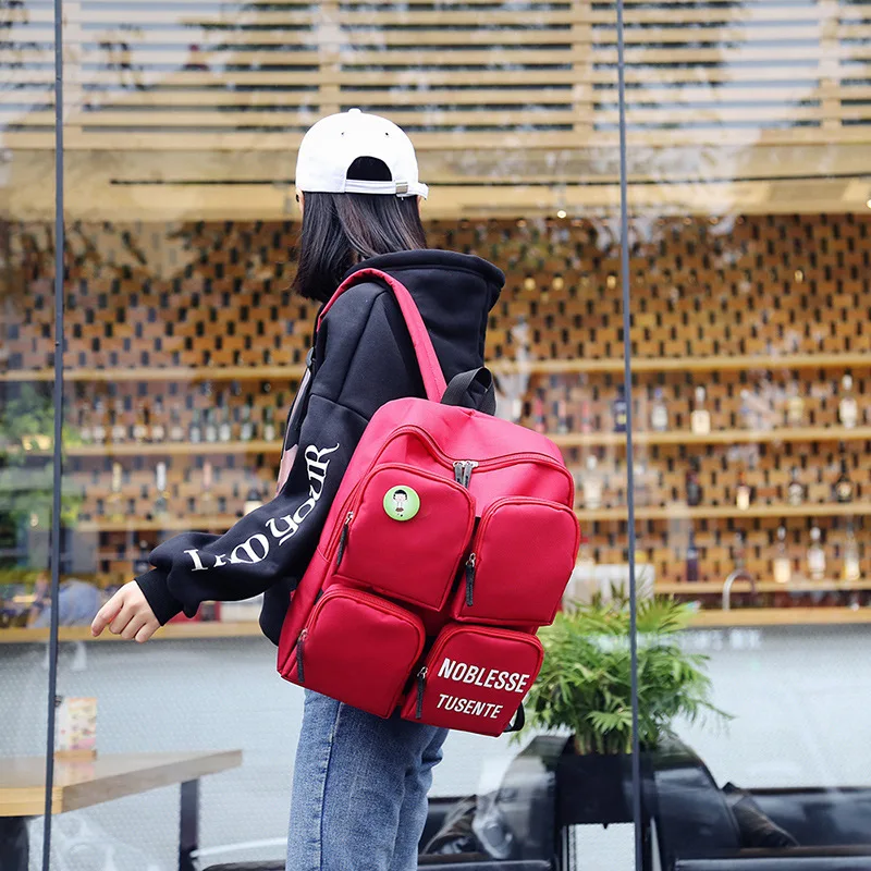 

School Girl Harajuku Ulzzang Campus All-match Backpack Preppy Style New Students Shoulder Bag