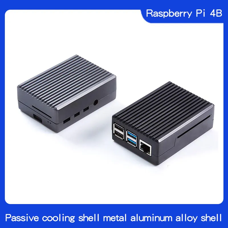 Чехол Raspberry Pi 4 Model B из алюминиевого сплава/пассивный корпус охлаждения