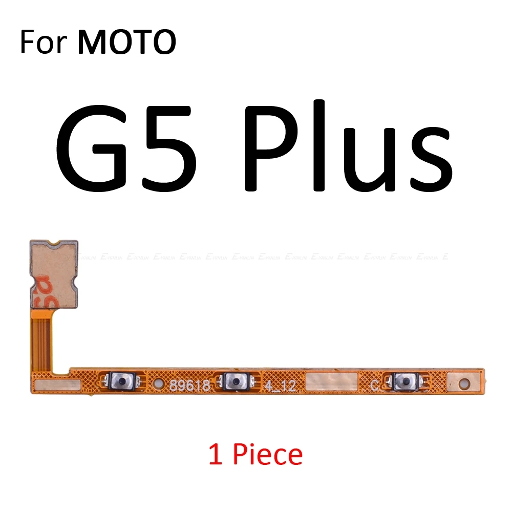 Power ON OFF Mute Switch Control Key Volume Button Flex Cable For Motorola Moto One G7 Power G6 G5S G5 E5 Plus P30 Play