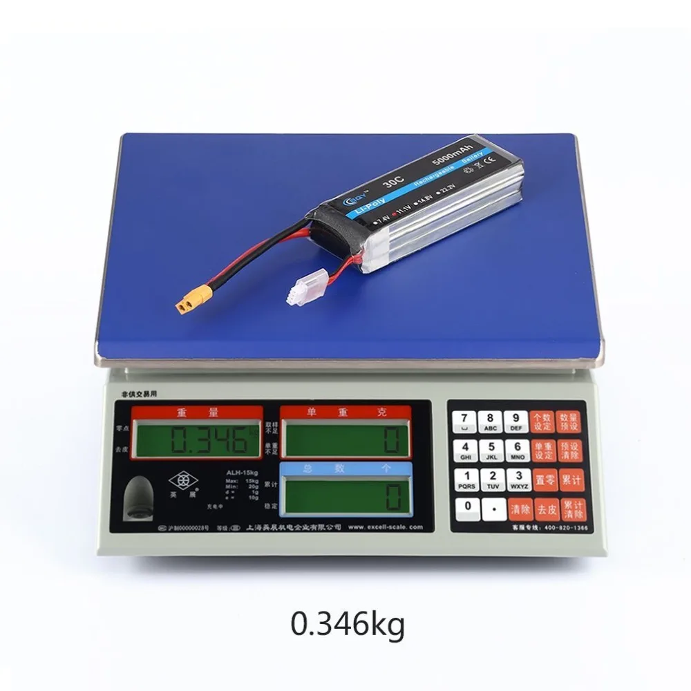 11,1 V 5000mAh 30C XT60 разъем литий-полимерный перезаряжаемый аккумулятор 1042125B для RC вертолета Qudcopter дрона грузовика автомобиля лодки