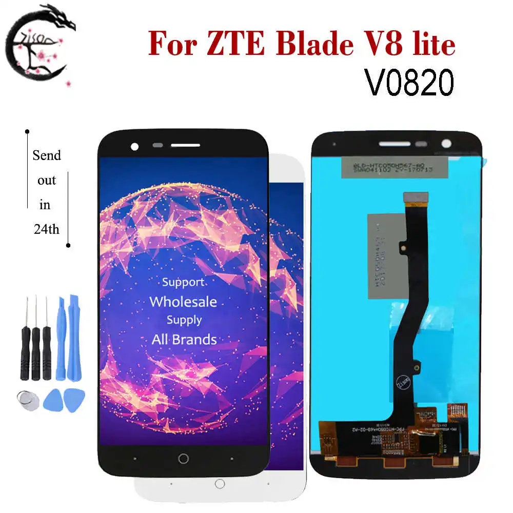 

5" LCD For ZTE Blade V8 lite V0820 Full LCD Display Screen Touch Sensor Digitizer Assembly Blade v8lite Display Replacement LCD