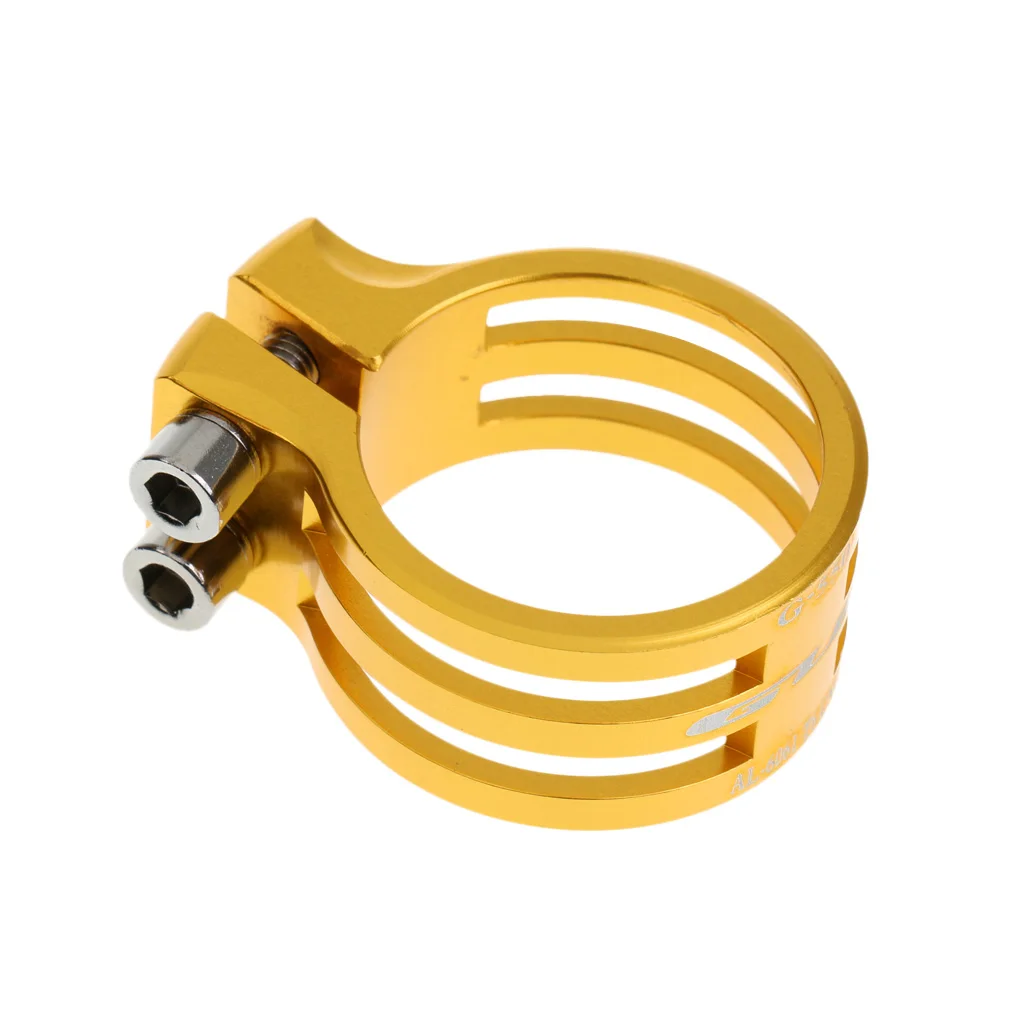 MTB Bicycle Seatpost Clamp Quick Release Fixed Gear Bike Part 34.9mm 5 Color Mountain Road Bike Cycle Accessories