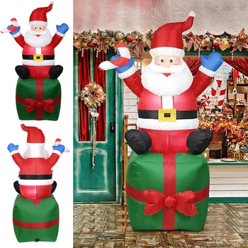 

Inflatable Santa Claus Outdoors Christmas Decoration Yard Arch Ornament for Garden DAG-ship