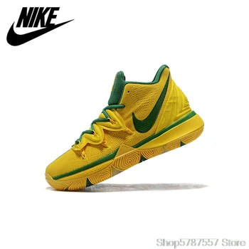 

Nike-zapatillas de baloncesto Kyrie Irving, 5 generación, Nike Kyrie 5, versión oficial correcta, talla 40-46