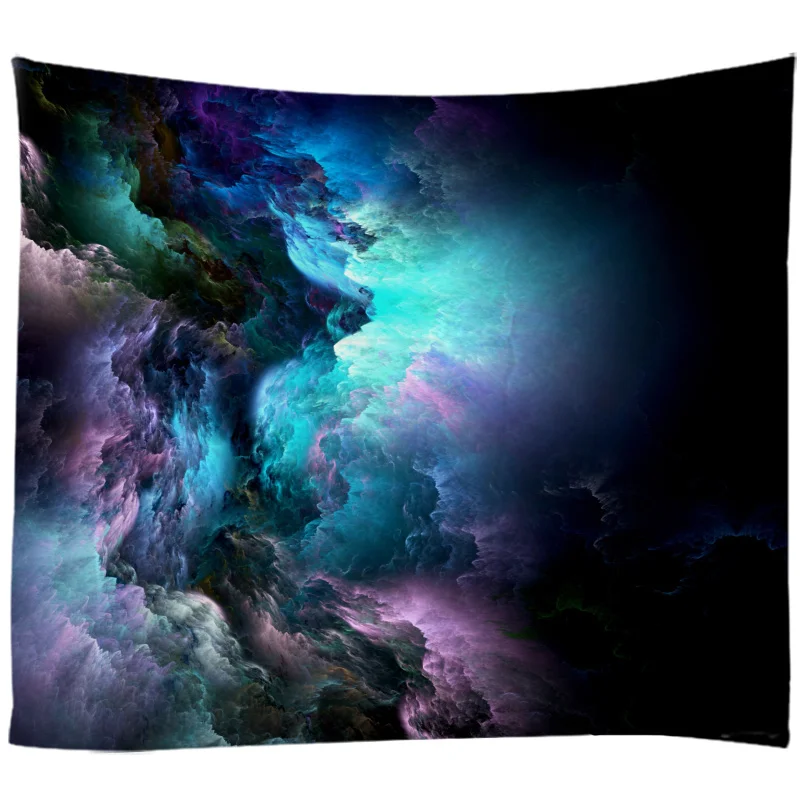 

Colorful clouds 3D Printing Tapestry Wall Hanging Cloth Bed Spread Beach Towel Table Cloth Yoga Mat House Living Room Decoration