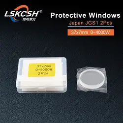LSKCSH 50 шт./лот волокно лазерные защитные окна OG YD37 d7 37*7 мм P0595-58601 0-4000 Вт для precitec Procutter головы Ermaksan WSX