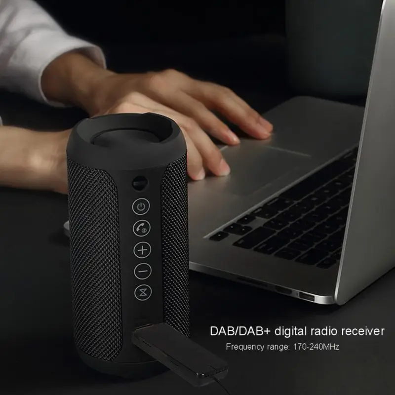 Новый DAB цифровой радиоприемник с антенной для Bluetooth динамик домашний стерео