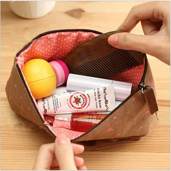 

2020 Fashion Women Cosmetic Bags Fresh Cute Canvas Multifunction Floral Makeup Organizer Bag Lady Toiletry Travel Bags