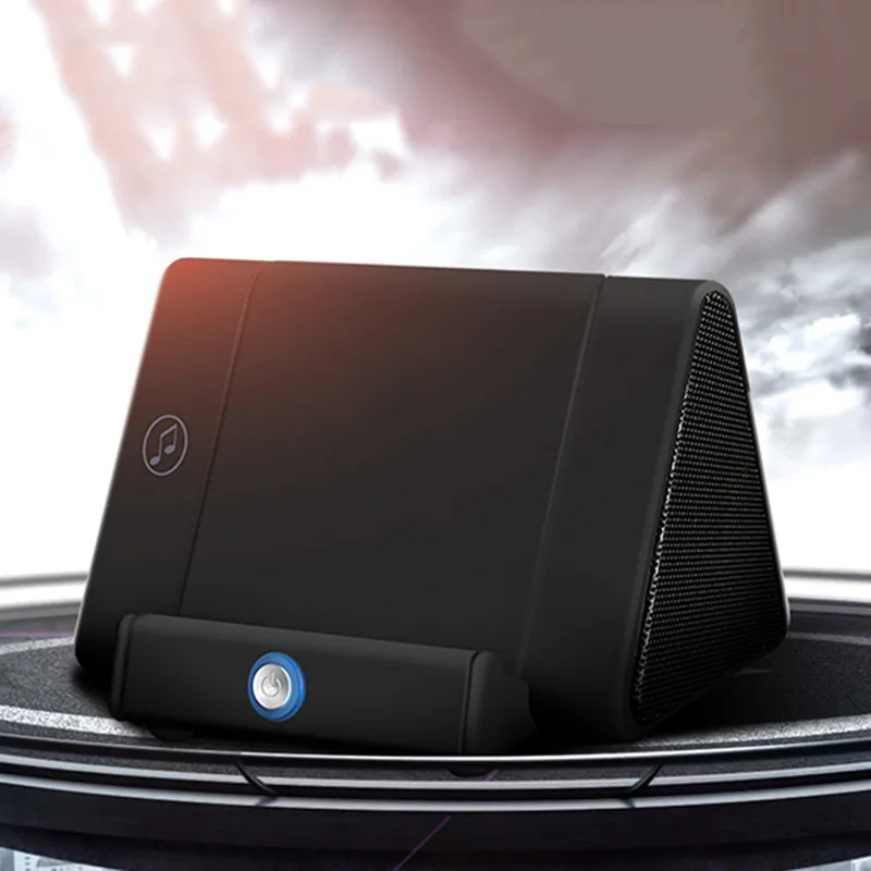 

Bluetooth Speaker Portable USB Charging 3D Stereo Wireless Speaker with Phone Stand OUJ99