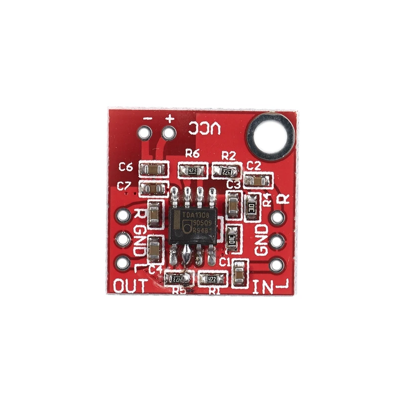 5Pcs TDA1308 Headphone Amplifier Board 3V 6V Amp Preamplifier Module For Arduino