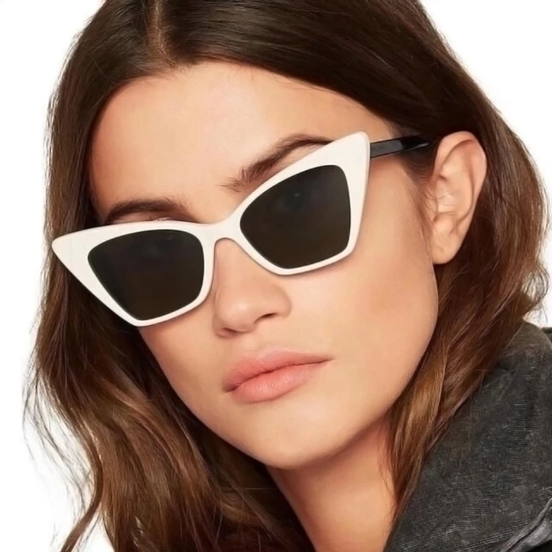 

New Cat Eye Sexy Big Frame Female Sunglasses Non-mainstream High Quality Vintage Personality Catwalk Street Shooting Sun Glasses