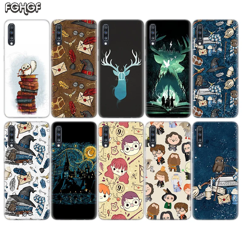 Harry Magician Soft Rubber Case For Samsung Galaxy S9 S8 A6 A8 J4 J6 Plus + J8 A7 A9 2018 S7 S6 Edge Note 9 8 10 Pro Cover |