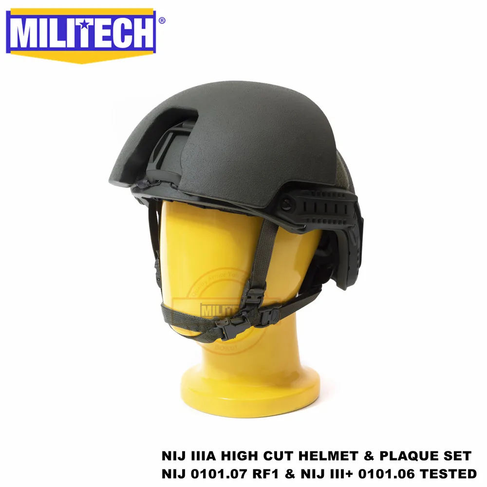 ISO сертифицированный MILITECH NIJ III+ Быстрый OD 2 в 1 OCC Dial Liner High XP Cut пуленепробиваемый арамидный баллистический шлем NIJ 0101,07 RF1