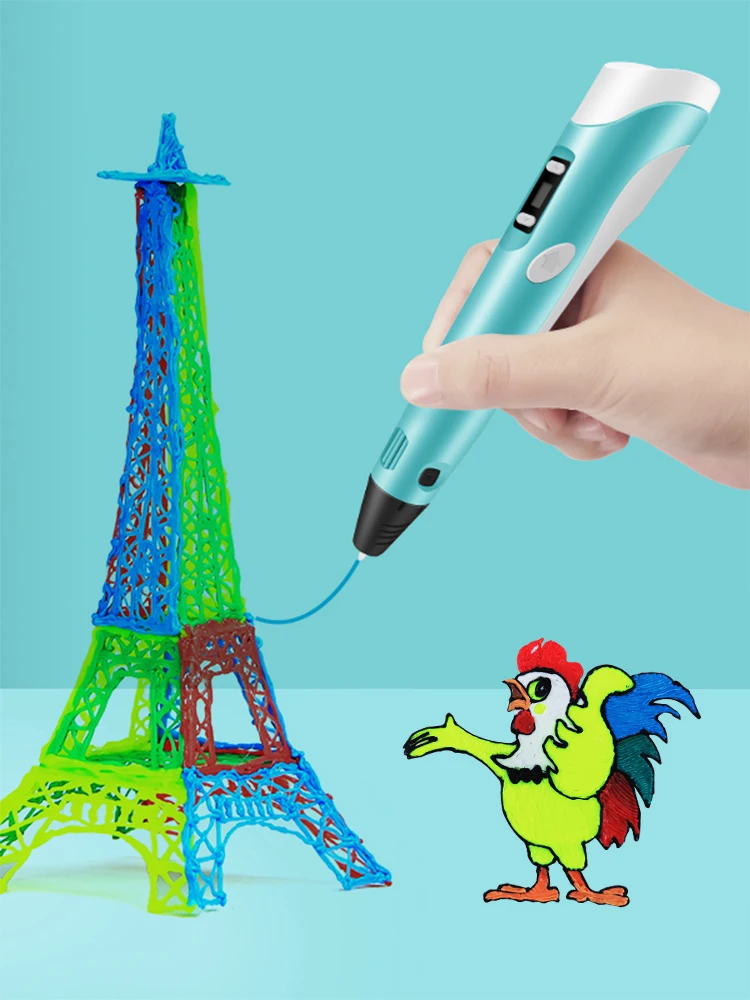 Ручка с 3D принтом 12 в 3D Ручка Карандаш 3D Ручка для рисования Stift PLA нить для детей детское образование Хобби diy игрушки подарки на день рождения
