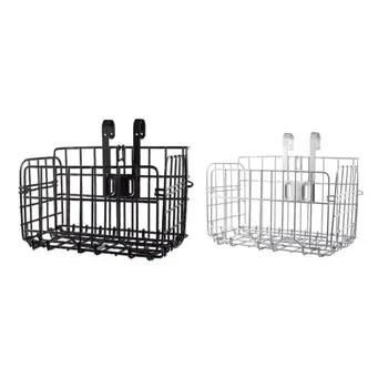 

Multifunctional Bike Basket Removable Handlebar Basket Easy Installation Detachable Electric Bicycle Case for Picnic