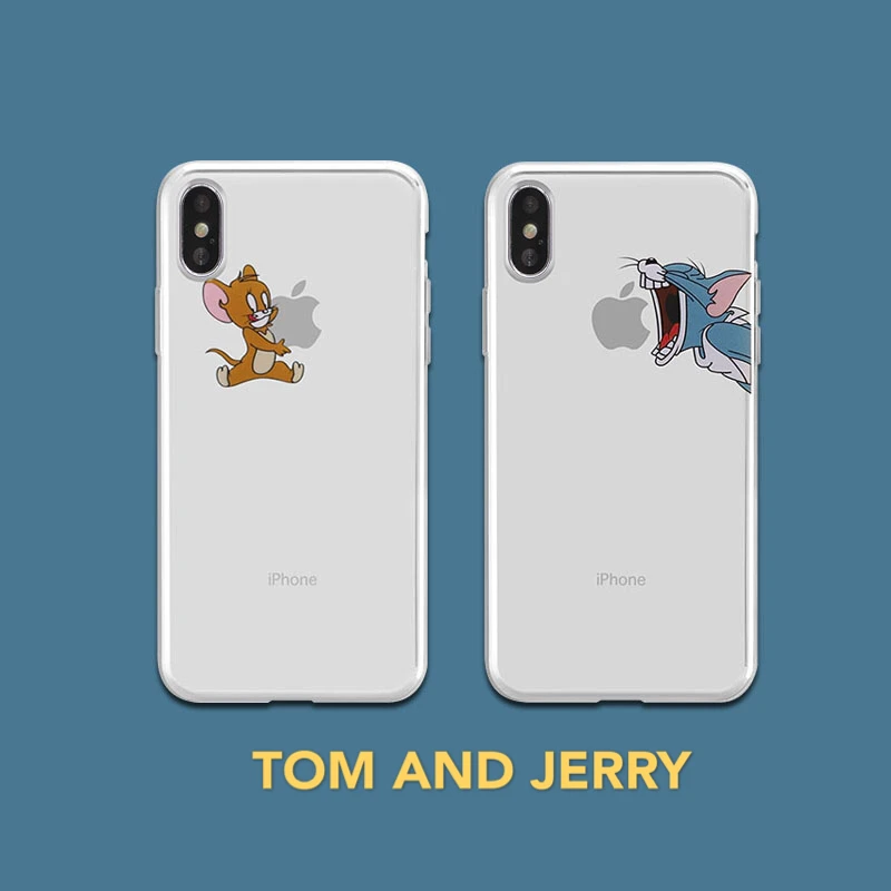 583949909878趣味情侣款xs max苹果xr手机壳iPhone7plus硅胶套6s 8plus潮男女-1