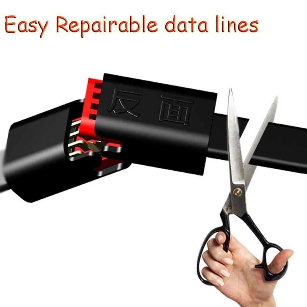 

1.5 M Data Cable Charging Cable For Apple Android Type-C Repairable Data Cable Usb Charging Data Cable