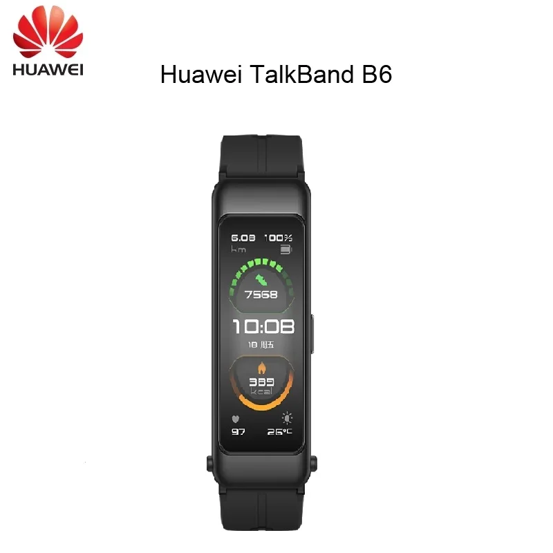 Original Huawei TalkBand B6 Talk Band B6 width Bluetooth Smart Bracelet