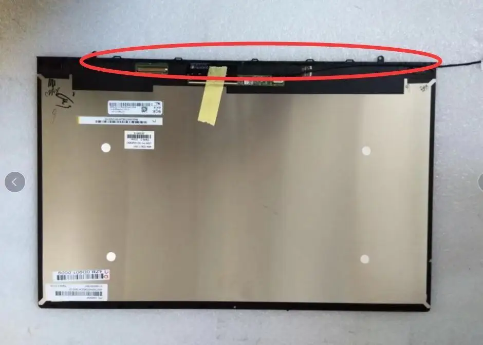 Для lenovo Ideapad 720s-15 ЖК сенсорный экран дигитайзер сборка NV156QUM-N51