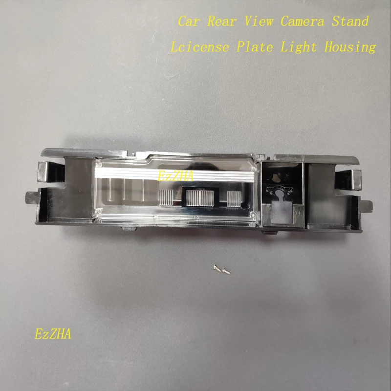 

EzZHA Car Rear View Camera Bracket License Plate Light Housing Mount For Toyota Yaris 2008 2009 2010 2011
