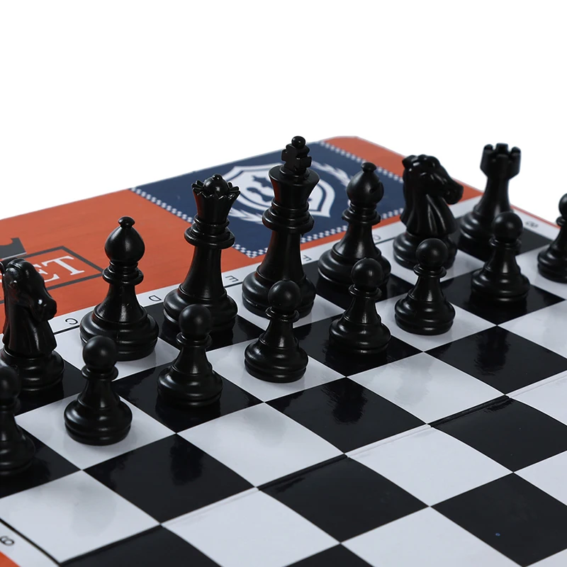 Travel Portabl Chess Board Set Outdoor Travel Chess Backgammon Toy Kids Intellectually Development Learn Chessmen Gift
