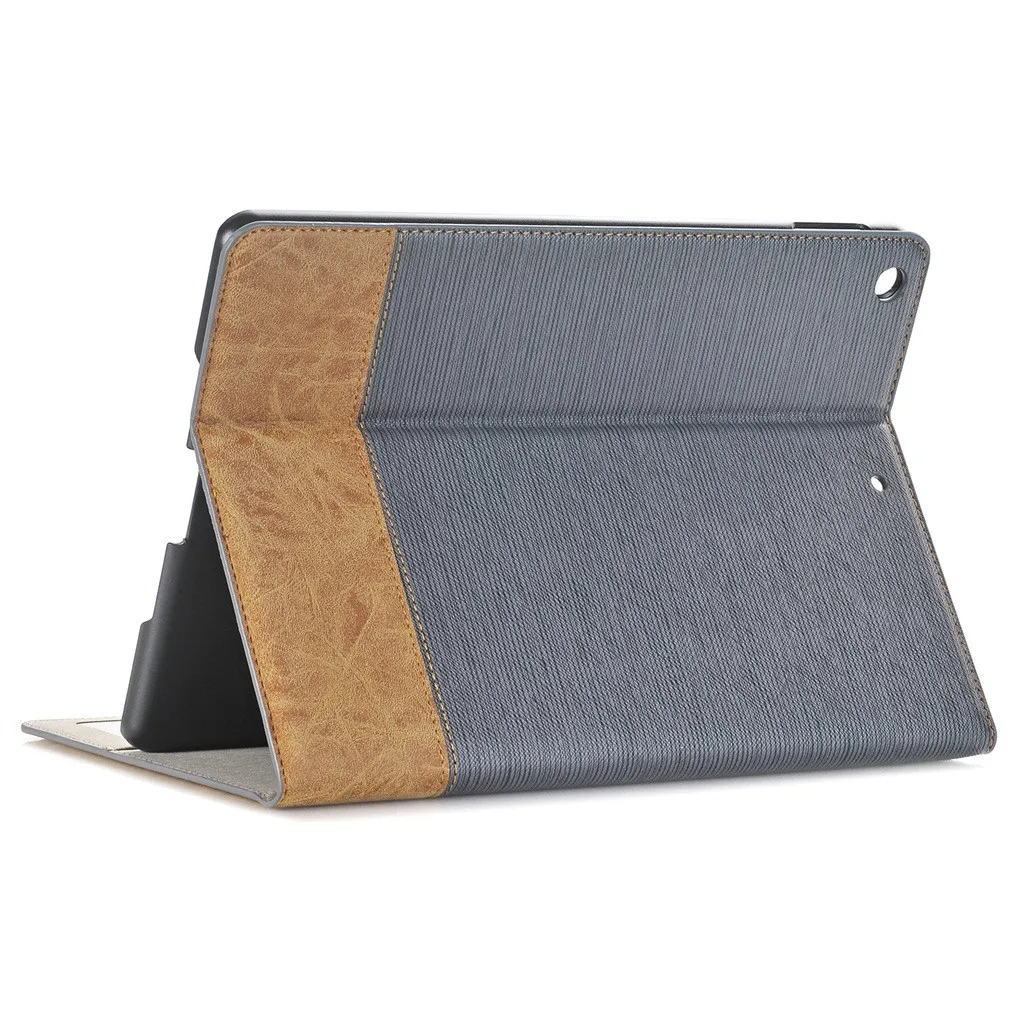 1 x чехол для iPad 10,2 дюймов, тонкий чехол-подставка, чехол для планшета с функцией автоматического сна/бодрствования, складная передняя крышка с кронштейном - Цвет: Red