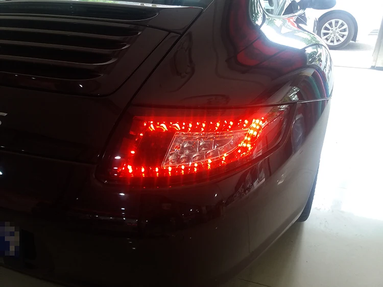 Задний фонарь для автомобиля Porsche 997 2005-2008 911 светодиодная сигнальная лампа Противотуманные фары DRL дневные ходовые огни тюнинг автомобильные аксессуары